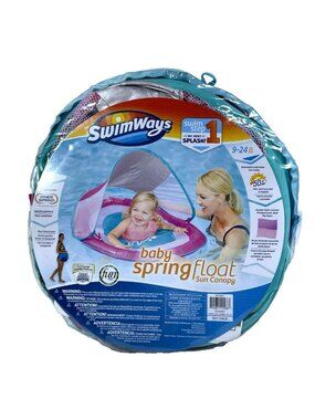 SwimWays Baby Spring Float Sun Canopy Ages 9-24M